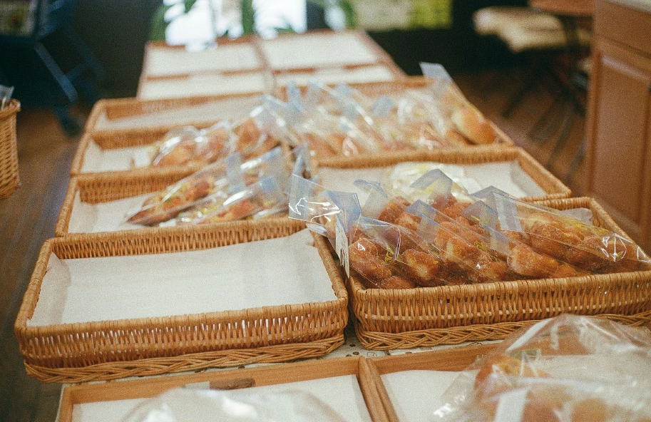 Delicious fresh bread